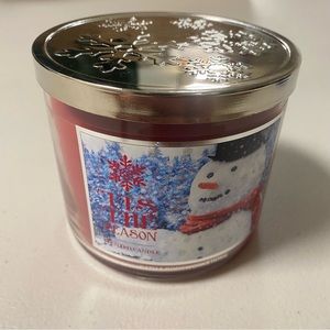 Tis the season triple wick Candle New!